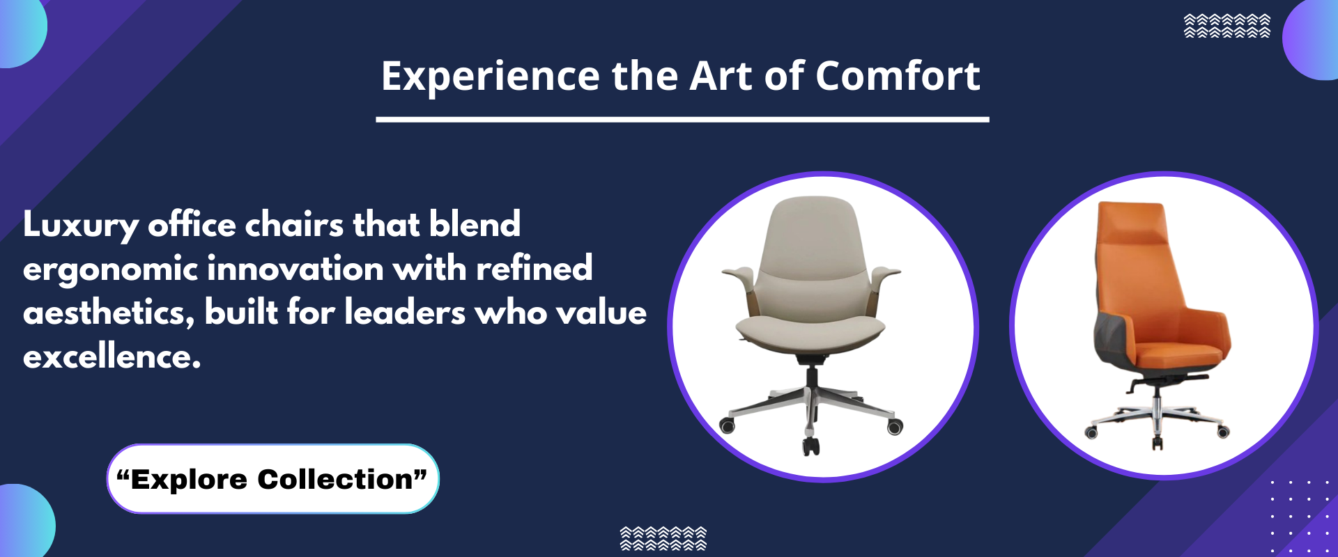 Experience the Art of Comfort