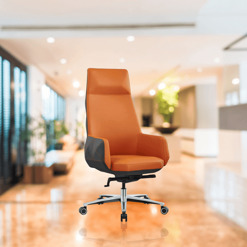 Luxury PU Leather Office Chair For CEO, Boss