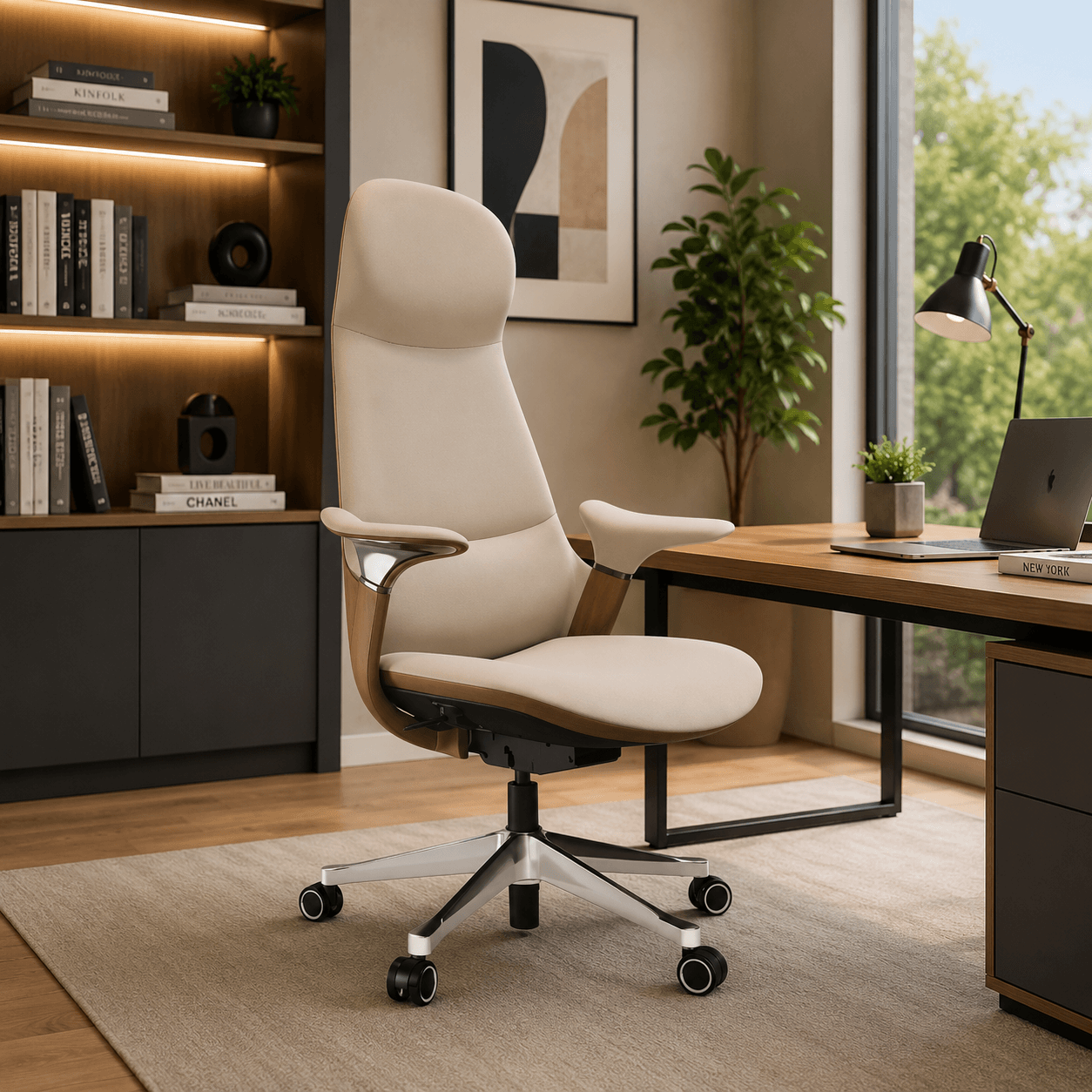 DEMURE Luxury High Back Office Chair