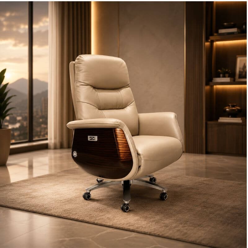 ISABEL Premium Leather Executive Recliner Chair