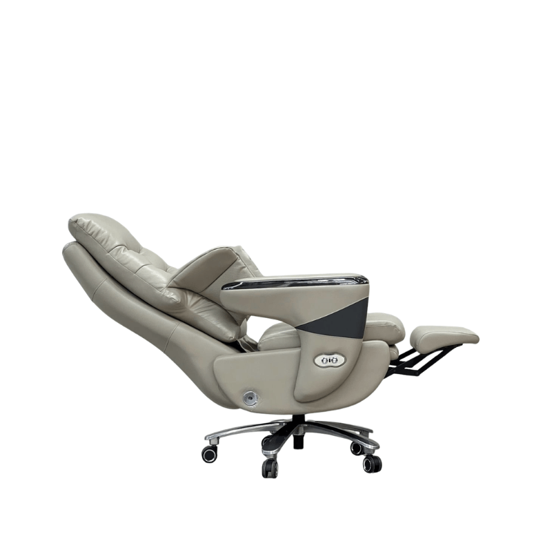 Genuine Leather Luxury Office Recliner Chair 5 Genuine Leather Luxury Office Recliner Chair - Image 3