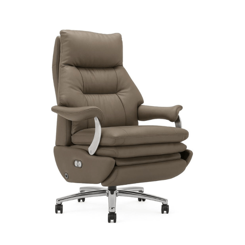 Premium Leather Executive Recliner Chair
