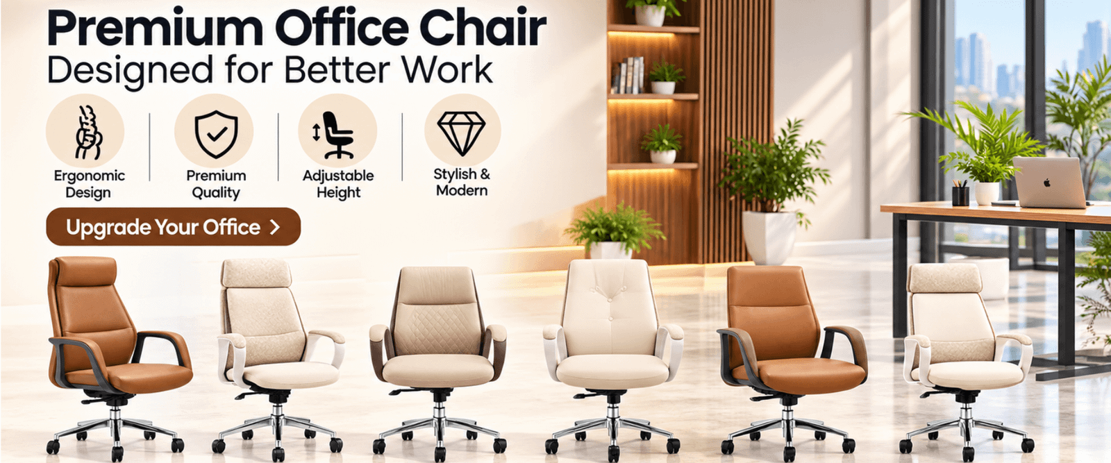 Office Chair Collection Banner Two