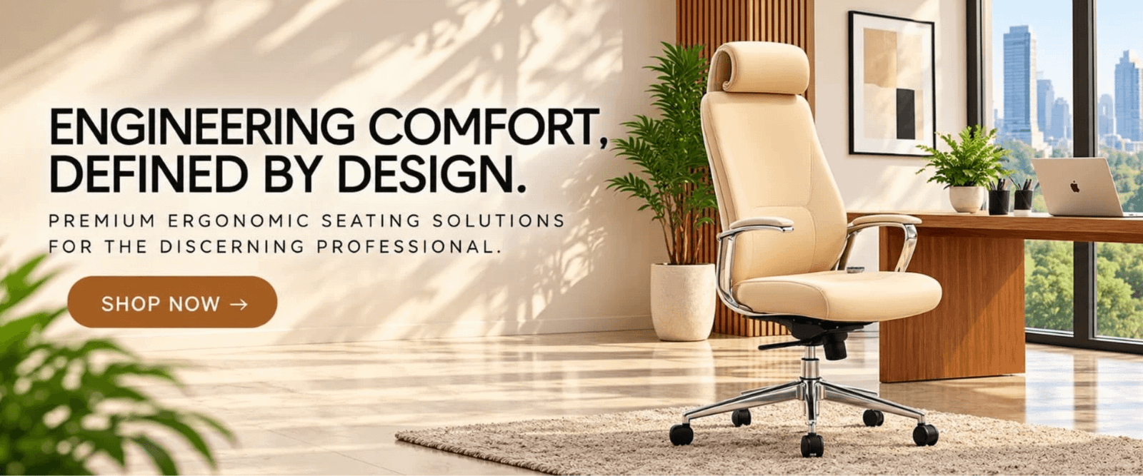 Premium Office Chair Banner One